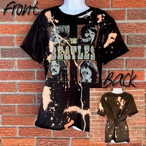 The Beatles Tee! Distressed & bleached by hand!